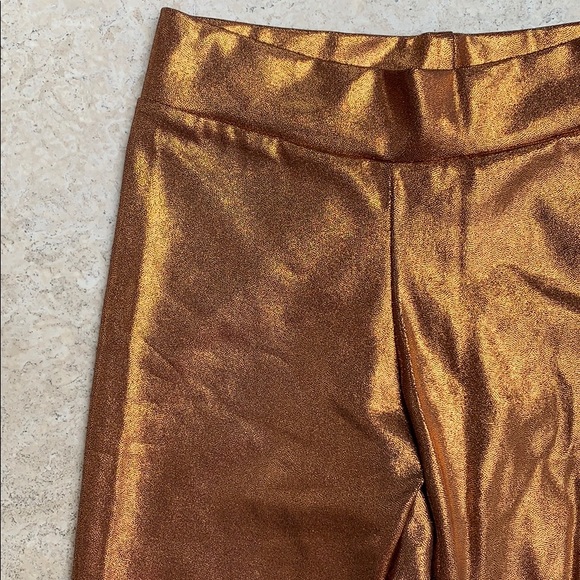 DETAILS DANCEWEAR leggings glittery bronze color - Picture 2 of 7